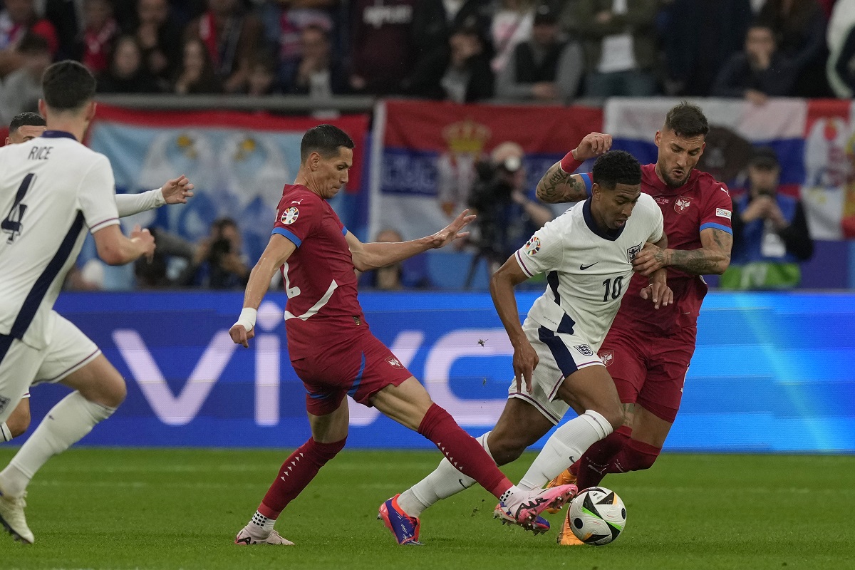 Džud Belingem je postigao prvi gol na Srbija - Engleska na Evropskom prvenstvu 2024