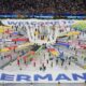 Dancers perform during the opening ceremony ahead of the Group A match between Germany and Scotland at the Euro 2024 soccer tournament in Munich, Germany, Friday, June 14, 2024. (AP Photo/Sergei Grits)
