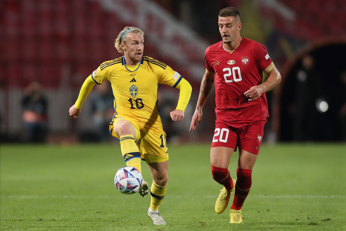 Emil Forsberg Sergej Milinković Savić