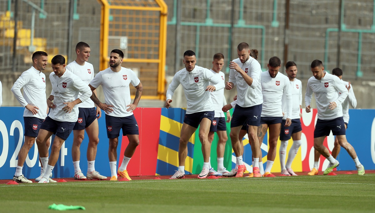 Fudbalska reprezentacija Srbije - trening pred EURO 2024