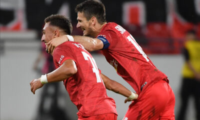 fudbaler Radnickog 1923, na utakmici Lige Konferencija protiv Mornara na stadionu Dubocica, Leskovac 25.07.2024. foto: MN Press / mi Fudbal, Radnicki KG, Mornar, Radnicki 1923