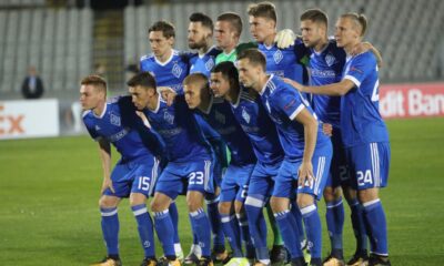 EKIPA fudbalera Dinama Kijev bez navijaca bez publike na utakmici UEFA Lige Evropa protiv Partizana na stadionu Partizana, Beograd 29.09.2017. godine Foto: Marko Metlas Fudbal, Partizan, UEFA Liga Evropa, Dinamo Kijev