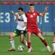 MIODRAG PIVAS, mladi fudbaler Srbije U17, na utakmici kvalifikacija za Evropsko prvenstvo protiv Bugarske, NEDZHIB HADZHA, na stadionu SC FSS. Stara Pazova, 24.10.2021. foto: Nebojsa Parausic Fudbal, UEFA kvalifikacije za Evropsko prvenstvo, Srbija, Bugarska