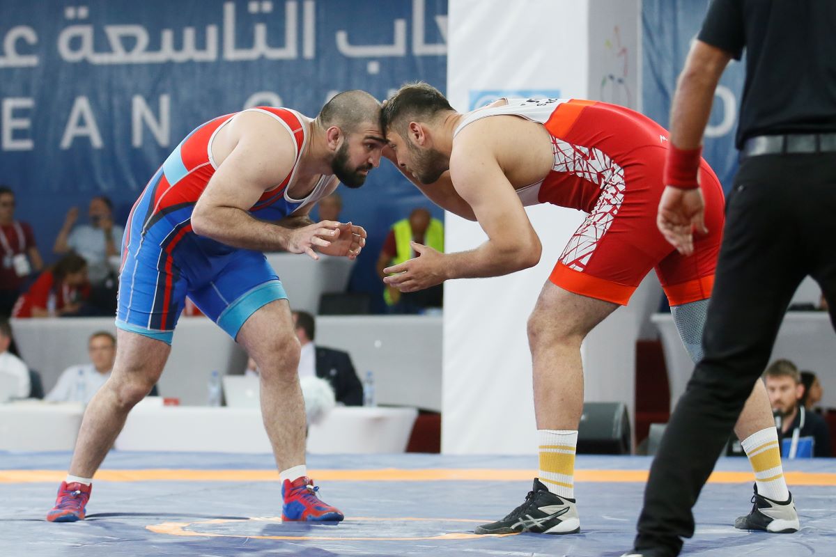 MEDITERANSKE IGRE ORAN 2022 , MEDITERRANEAN GAMES - NURASULOV MOGOMEDGADZHI Nurasulov Magomedgadzi rvac Srbije, Oran 27.06.2022. godine Foto: Ivica Veselinov / MN PRESS MEDITERANSKE IGRE, ORAN 2022, RVANJE, SRBIJA, SERBIA