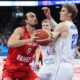 DARIO SARIC kosarkas reprezentacije Hrvatske na utakmici FIBA Evropskog prvenstva protiv Finske u Mercedes Benc areni, Berlin 11.09.2022. godine Foto: Marko Metlas Kosarka, Hrvatska, FIBA Evropsko prvenstvo, Finska