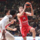 SASHA VEZENKOV Sasa Vezenkov kosarkasa Olimpijakosa Pirej na utakmici Evrolige protiv Crvene zvezde u hali Aleksandar Nikolic Pionir, Beograd 06.04.2023. godine Foto: Marko Metlas Kosarka, Crvena zvezda, Evroliga, Olimpijakos Pirej