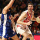 FILIP PETRUSEV kosarkas Crvene Zvezde na utakmici polufinala plejofa ABA Lige protiv Buducnosti u hali Aleksandar Nikolic, Beograd 14.05.2023. Foto: Ivica Veselinov / MN PRESS KOSARKA, BASKETBALL, ABA LIGA, ABA LEAGUE, CRVENA ZVEZDA, KK BUDUCNOST
