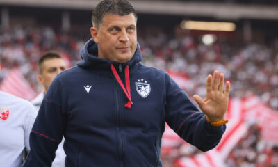VLADAN MILOJEVIC trener fudbalera Crvene zvezde na utakmici Superlige Prvenstva Srbije protiv Cukarickog na stadionu Rajka Mitica, Beograd, 25.05.2024. godine Foto: Marko Metlas Fudbal, Crvena zvezda, Superliga Prvenstvo Srbije, Cukaricki
