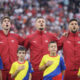 DUSAN VLAHOVIC, SERGEJ MILINKOVIC SAVIC, NEMANJA GUDELJ fudbaleri reprezentacije Srbije na utakmici UEFA Evropskog prvenstva 2024 godine protiv Engleske na stadionu AufSalke arena, Gelzenkirhen, 16.06.2024. godine Foto: Marko Metlas Fudbal, Reprezentacija, Srbija, UEFA Evropsko prvenstvo, EURO 2024, Engleska