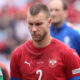 STRAHINJA PAVLOVIC fudbaler reprezentacije Srbije na utakmici UEFA Evropskog prvenstva 2024 godine protiv Slovenije na stadionu Minhen fudbal arena, Minhen, 20.06.2024. godine Foto: Marko Metlas Fudbal, Reprezentacija, Srbija, UEFA Evropsko prvenstvo, EURO 2024, Slovenija