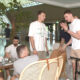 Okupljanje kosarkasa Srbije za pripreme za Olimpijske igre, u hotelu Crowne Plaza. OGNJEN DOBRIC, ALEKSA RADANOV, NIKOLA JOVIC Beograd, 24.06.2024. foto: Nebojsa Parausic Kosarka, Srbija, Kraun Plaza