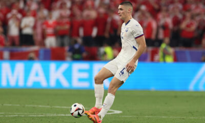 NIKOLA MILENKOVIC fudbaler reprezentacije Srbije na utakmici UEFA Evropskog prvenstva 2024 godine protiv Danske na stadionu Minhen fudbal arena, Minhen, 25.06.2024. godine Foto: Marko Metlas Fudbal, Reprezentacija, Srbija, UEFA Evropsko prvenstvo, EURO 2024, Danska