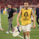 STRAHINJA PAVLOVIC fudbaler reprezentacije Srbije na utakmici UEFA Evropskog prvenstva 2024 godine protiv Danske na stadionu Minhen fudbal arena, Minhen, 25.06.2024. godine Foto: Marko Metlas Fudbal, Reprezentacija, Srbija, UEFA Evropsko prvenstvo, EURO 2024, Danska