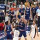 Serbia's Nikola Jokic tries to score during an exhibition basketball match between Serbia and the United States at the USA Basketball Showcase, ahead of the 2024 Paris Olympic basketball tournament, in Abu Dhabi, United Arab Emirates, Wednesday, July 17, 2024. (AP Photo/Altaf Qadri)