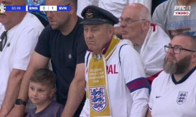 Navijači Engleske na meču sa Slovačkom