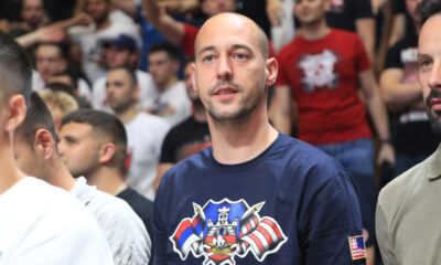 MILAN BORJAN bivsi golman Crvene zvezde na utakmici finala plej ofa prvenstva Srbije protiv Partizana u hali Aleksandar Nikolic Pionir, Beograd 03.06.2024. godine Foto: MN Press / vm Kosarka, Crvena zvezda, Prvenstvo Srbije, Partizan, Plej of