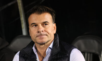 Trener Partizana na utakmici Superlige Prvenstva Srbije protiv Crvene zvezde na stadionu JNA, Beograd, 23.09.2024. godine Foto: Marko Metlas Fudbal, Crvena zvezda, Superliga Prvenstvo Srbije, Partizan