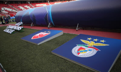 fudbaler Crvene Zvezde na utakmici UEFA Lige Sampiona protiv Benfike na stadionu Rajko Mitic, Beograd 19.09.2024. godine Foto: Ivica Veselinov / MN PRESS FUDBAL, FOOTBALL, UEFA CHAMPIONS LEAGUE, LIGA SAMPIONA, CRVENA ZVEZDA, RED STAR, BENFIKA, BENFICA