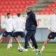Dragan Stojković Piksi na treningu Srbije