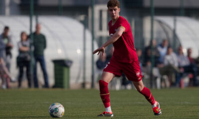 ANDREJ BACANIN fudbaler U17 reprezentacije Srbije na prijateljskoj utakmici protiv Slovenije u sportskom centru FSS, Stara Pazova 05.03.2024. godine Foto: Marko MetlasFudbal, Srbija U17, Slovenija U17, Prijateljska utakmica