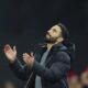 Manchester United's head coach Ruben Amorim reacts during the English Premier League soccer match between Ipswich Town and Manchester United at Portman Road stadium in Ipswich, England, Sunday, Nov. 24, 2024. (AP Photo/Dave Shopland)