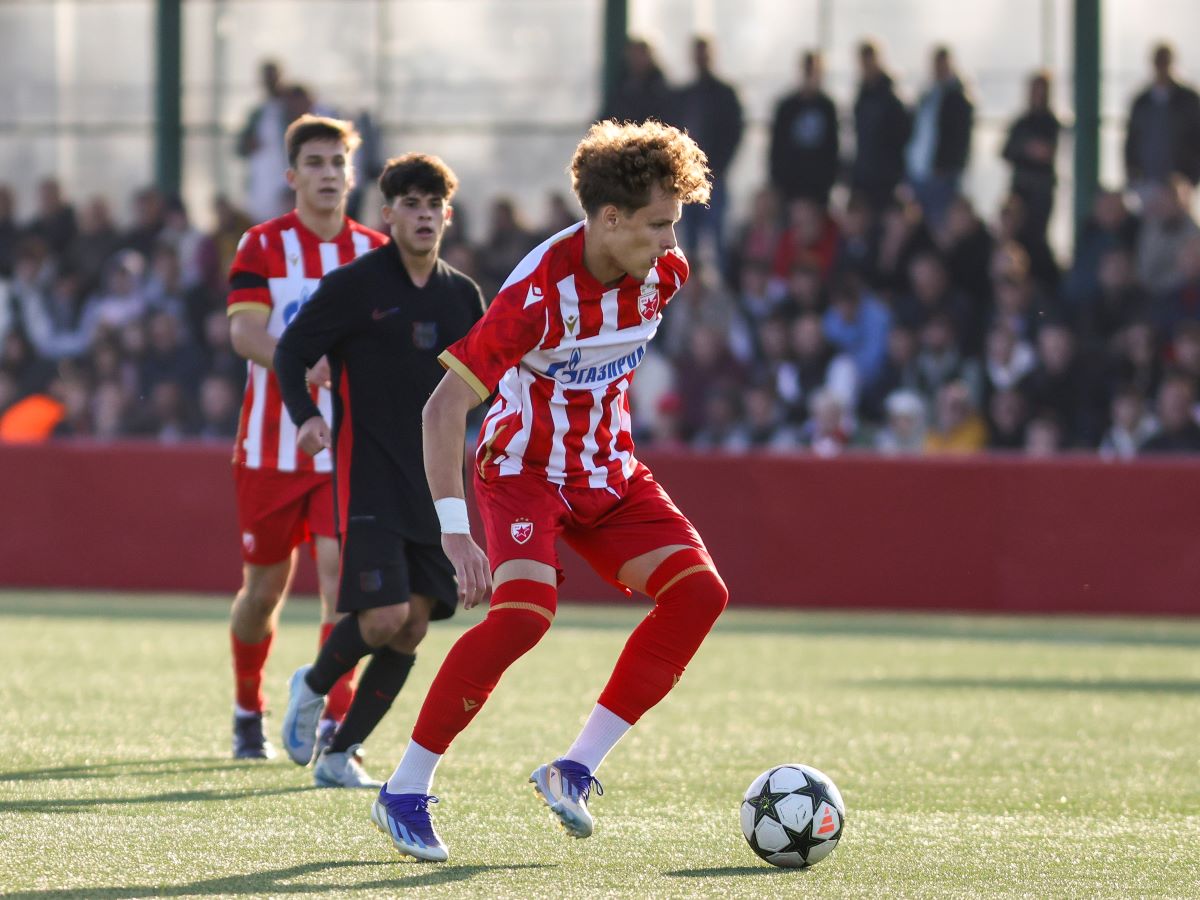 Lazar Jovanović, omladinska Liga šampiona