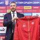 ALEKSANDAR KOLAROV selektor i trener U21 fudbalske reprezentacije Srbije pres konferencija u sportskom centru FSS, Stara Pazova 08.11.2024. godine Foto: Marko Metlas Fudbal, Srbija, U21