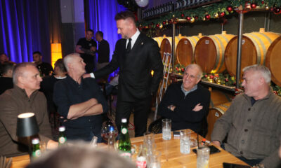 KOKTEL kosarkasa Parizana destilerija Barel haus, Beograd 25.12.2024. godine Foto: M N PRESS Kosarka, Partizan, Novogodisnji koktel