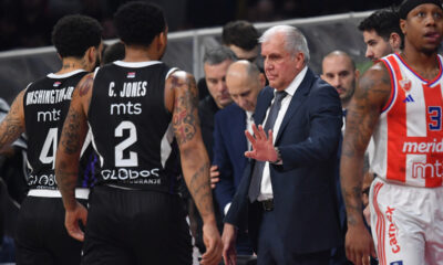 CRVENA ZVEZDA vs PARTIZAN Beograd, 23.12.2024. foto: Marko Metlas BASKETBALL, ABA LEAGUE, CRVENA ZVEZDA, PARTIZAN
