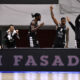 NOVICA VELICKOVIC, CODI MILLER MCINTYRE Kodi Miler Mekintajer, RASHAWN THOMAS Rason Tomas, NEMANJA DANGUBIC, UROS TRIFUNOVIC kosarkasi Partizana na utakmici ULEB Evrokupa protiv Trenta u hali Sportova Ranko Zeravica, Beograd 13.01.2021. godine Foto: DS / MN PRESS Kosarka, Partizan, ULEB Evrokup, Trento