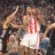 kosarkas Crvene Zvezde na utakmici Evrolige protiv Pariza u hali Beogradska Arena, Beograd 10.01.2025. godine Foto: Ivica Veselinov / MN PRESS KOSARKA, BASKETBALL, EVROLIGA, EUROLEAGUE, CRVENA ZVEZDA, PARIZ