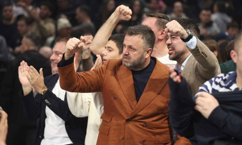 ZELJKO DRCELIC predsednik kosarkasa Crvene Zvezde na utakmici Evrolige protiv Partizana u hali Beogradska Arena, Beograd 31.01.2025. godine Foto: Ivica Veselinov / MN PRESS KOSARKA, BASKETBALL, EVROLIGA, EUROLEAGUE, PARTIZAN, CRVENA ZVEZDA