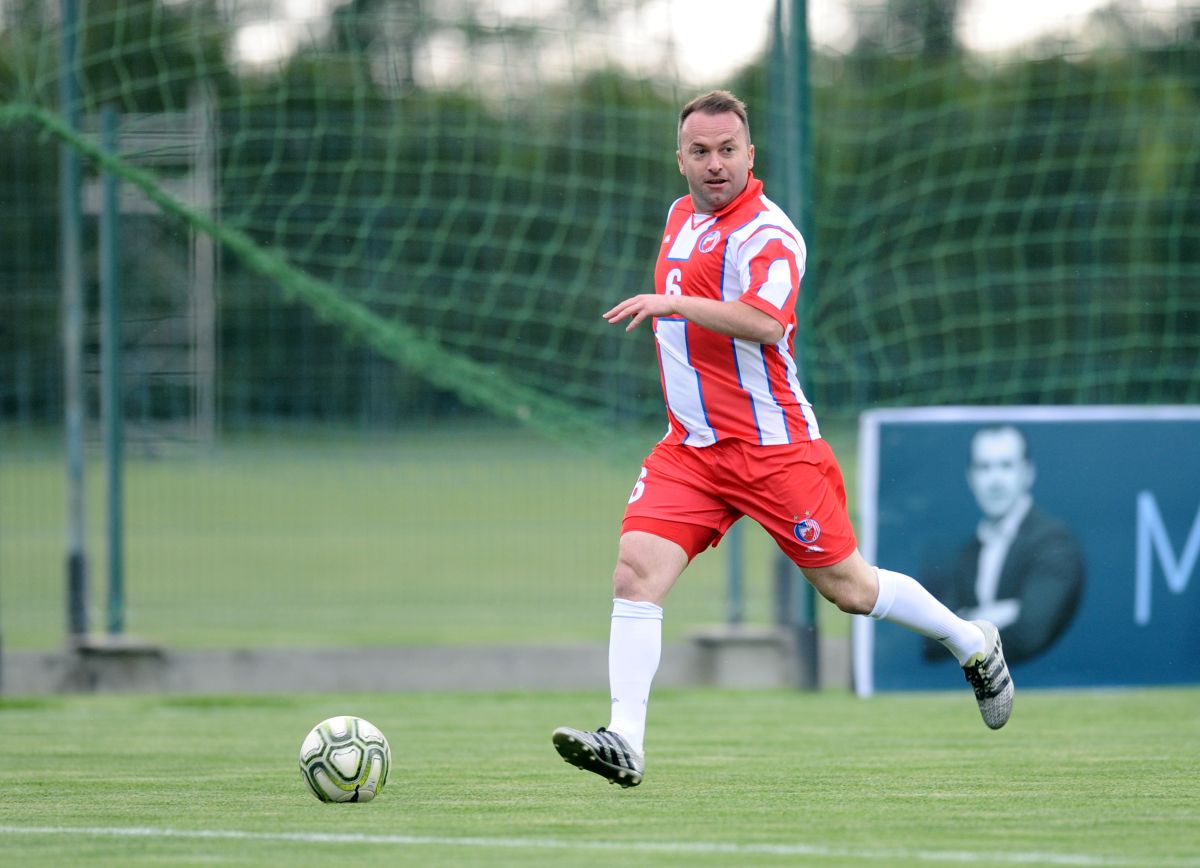 MEMORIJAL GORAN BUNJEVCEVIC BUNJA - Revijalna memorijalna utakmica u SC FSS. OGNJEN KOROMAN Stara Pazova, 21.05.2019. foto: Nebojsa Parausic Fudbal
