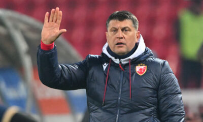 VLADAN MILOJEVIC trener fudbalera Crvene zvezde na utakmici Superlige Prvenstva Srbije protiv IMT na stadionu Rajka Mitica, Beograd, 02.03.2025. godine Foto: Marko Metlas Fudbal, Crvena zvezda, Superliga Prvenstvo Srbije, IMT