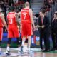 in action during regular season basketball match of AdmiralBet ABA League 2024/2025 between Cedevita Olimpija Ljubljana (SLO) and Crvena Zvezda MeridianBet (SRB) in SRC Stozice, Ljubljana, Slovenia on March 9, 2025. Photo: Filip Barbalic