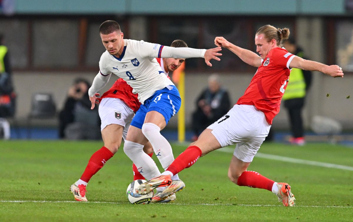 AUSTRIA vs SERBIA Bec, 20.03.2025. foto: Marko Metlas Fudbal, UEFA, Austrija, Srbija
