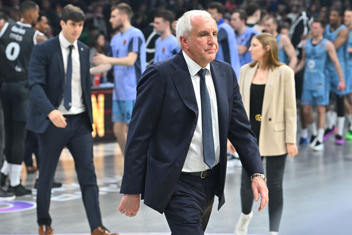 kosarkas Partizana na utakmici Evrolige protiv Albe Berlin u hali Beogradska arena, Beograd 25.03.2025. godine Foto: Marko Metlas Kosarka, Partizan, Evroliga, Alba Berlin