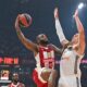 CODI MILLER MCINTYRE Kodi Miler Mekintajer kosarkas Crvene zvezde na utakmici Evrolige protiv Reala Madrid u hali Beogradska arena, Beograd 28.03.2025. godine Foto: Marko Metlas Kosarka, Crvena zvezda, Evroliga, Real Madrid
