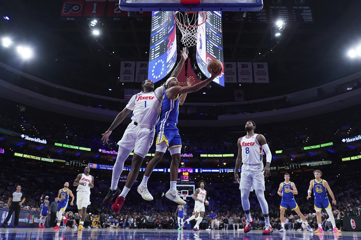 Warriors 76ers Basketball