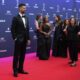 Novak Djokovic of Serbia, poses during the 2025 Laureus World Sports Awards in Madrid, Spain, Monday, April 21, 2025. (AP Photo/Manu Fernandez)
