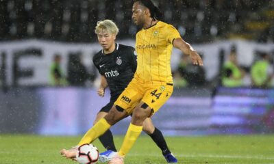 MEZA ARTURO RAFEAL MINA fudbaler Jeni Malatiaspor na utakmici kvalifikacija za UEFA Ligu Evropa protiv Partizana na stadionu Partizana, Beograd 08.08.2019. godine Foto: Marko Metlas Fudbal, Partizan, Kvalifikacije UEFA Liga Evropa, Jeni Malatiaspor