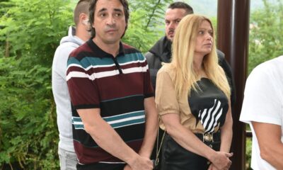 Sahrana Radomira Antica, fudbalskog trenera, na groblju Dovarje. ZORAN NJEGUS Uzice, 17.07.2021. foto: Nebojsa Parausic Fudbal