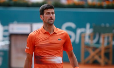 NOVAK DJOKOVIC teniser iz Srbije na mecu finala Serbia Open turnira protiv ANDREY RUBLEV Andrej Rubljev iz Rusije, Beograd 18.04.2022. godine Foto: Ivica Veselinov / MN PRESS TENIS, TENNIS, SERBIA OPEN 2022, FINALE, FINALS