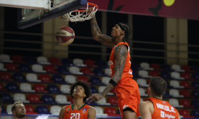 DEVIN ROBINSON Divin Robinson kosarkas Cedevita Olimpije na utakmici ABA lige protiv FMP Zeleznika u hali FMP Arena, Beograd 22.09.2024. godine Foto: Ivica Veselinov / MN PRESS KOSARKA, BASKETBALL, ABA LIGA, ABA LEAGUE, FMP ZELEZNIK, CEDEVITA OLIMPIJA
