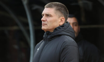 SRDJAN BLAGOJEVIC trener fudbalera Partizana na utakmici Kupa Srbije protiv TSC-a na stadionu Partizana, Beograd 02.04.2025. godine Foto: Ivica Veselinov / MN PRESS FUDBAL, FOOTBALL, FSS, KUP SRBIJE, NATIONAL CUP, PARTIZAN, TSC BACKA TOPOLA, TOPOLYA SPORT CLUB