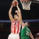 kosarkas Crvene Zvezde na utakmici ABA lige protiv Krke u hali Beogradska Arena, Beograd 27.04.2025. godine Foto: Ivica Veselinov / MN PRESS KOSARKA, BASKETBALL, ABA LIGA, ABA LEAGUE, CRVENA ZVEZDA, JADRANSKA LIGA, ADRIATIC LEAGUE, KRKA