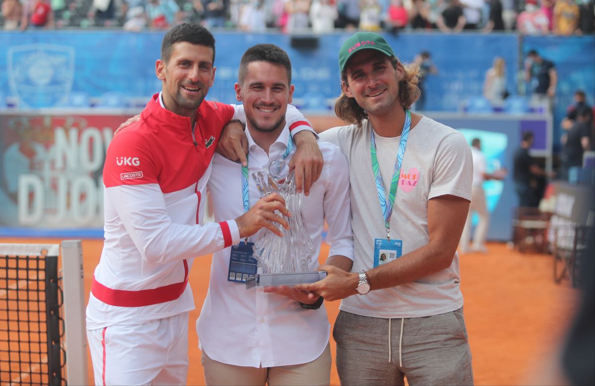 Novak, Đorđe i Marko Đoković
