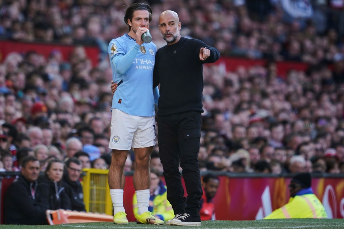 Džek Griliš i Pep Gvardiola, Mančester siti