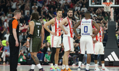 BAYERN vs CRVENA ZVEZDA Minhen, 15.04.2025. foto: MN Press / ms Kosarka, Evroliga, Bajern, Crvena zvezda