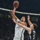 kosarkas Partizana na utakmici Evrolige protiv Reala Madrid u hali Beogradska arena, Beograd 10.04.2025. godine Foto: Marko Metlas Kosarka, Partizan, Evroliga, Real Madrid
